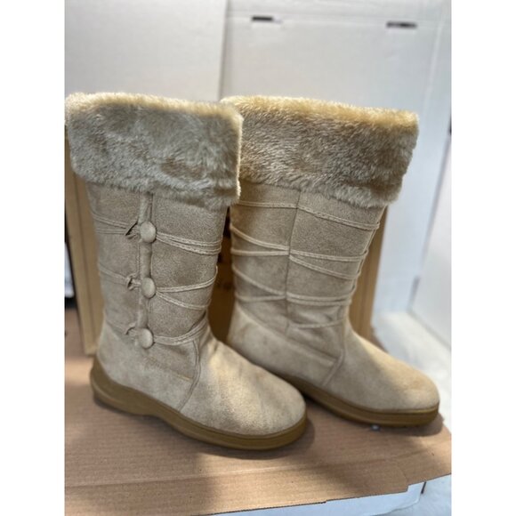 LAMO sand lined boots womens size 7 NEW with box - Picture 1 of 7